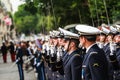 Soldiers for the Bastille Day in Paris - Soldats pour le 14 Juillet ÃÂ  Paris Royalty Free Stock Photo